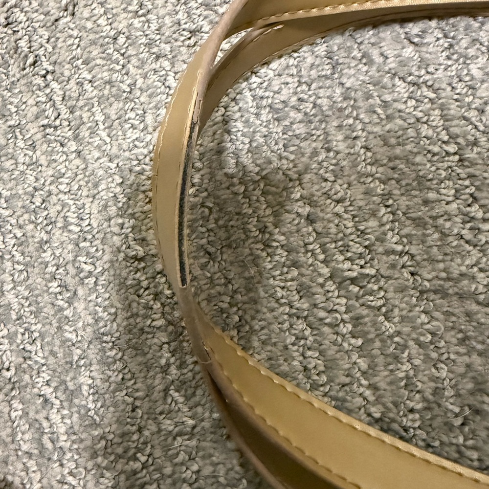 Neiman Marcus Gold Tote with Cut-Out Design - Picture 6 of 16